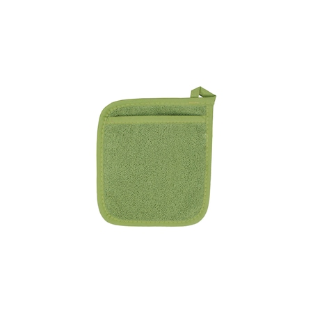 Ritz Royale Solid Pocket Mitt 100% Cotton Terry Cactus, PK12 40030